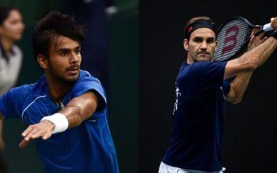 Sumit Nagal vs Roger Federer